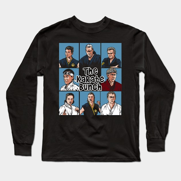 The Karate Bunch Long Sleeve T-Shirt by AndreusD